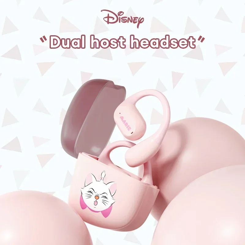 Disney QS-O02 Kopfhörer Bluetooth Donald Duck Ohrbügel Headset HD HiFi Stereo Sound Drahtlose Kopfhörer mit Anhänger für Geschenke