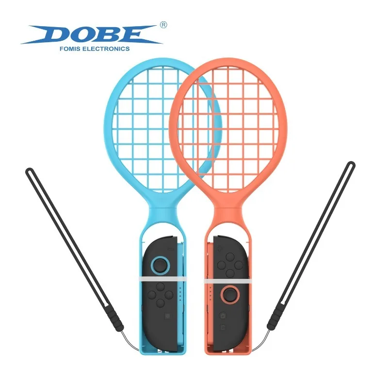 Tennis Racket for Nintendo Switch 2 Joy-Con Adjustable Wrist Straps Tennis Racket Handle Holder for Switch OLED Game Accessorie