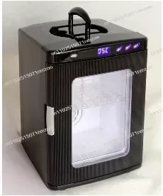 25L Reptile Incubator, Digital Cooling Heating Lab Incubator 5-60°C for Reptiles