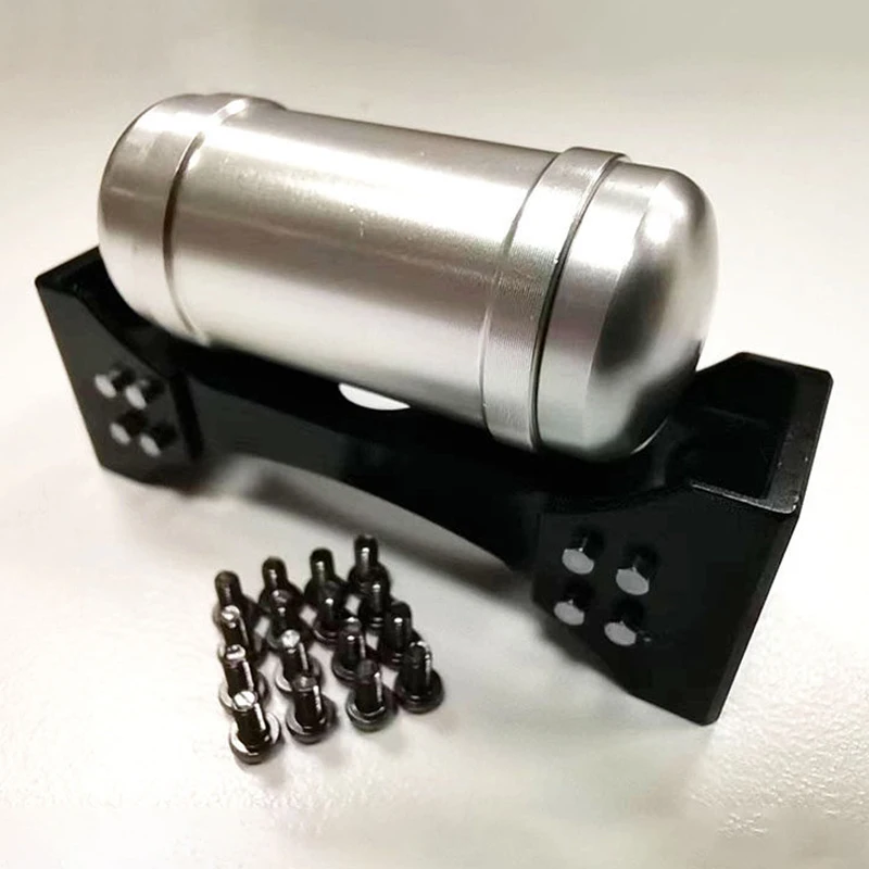 

Metal Simulation Beam Gas Tank for 1/14 Tamiya RC Truck SCANIA 770S R620 VOLVO BENZ Arocs MAN TGX Car Accessories