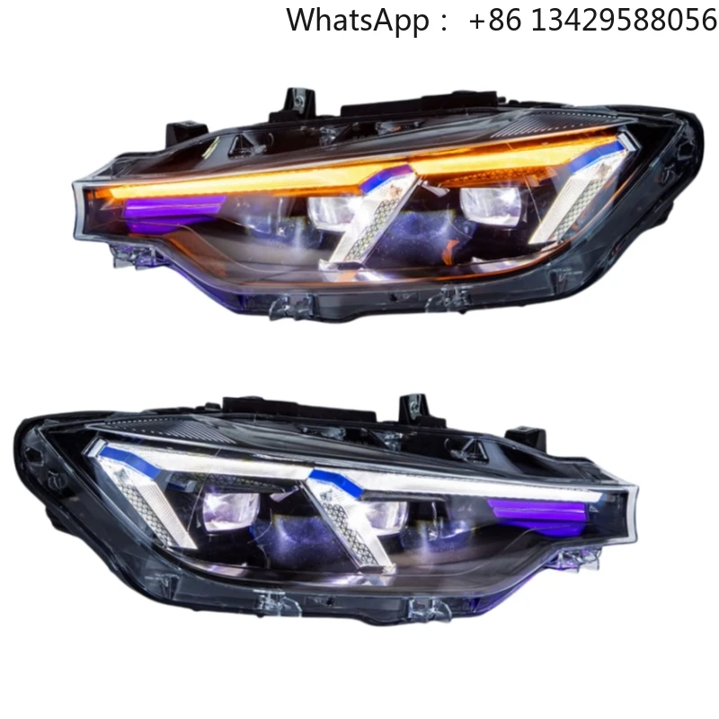

F30 Laser Headlight G20 Upgrade and Facelift Lci Style for BMW 3 Series Halogen Car Xenon Lamp Upgrade F30 LED Headlight