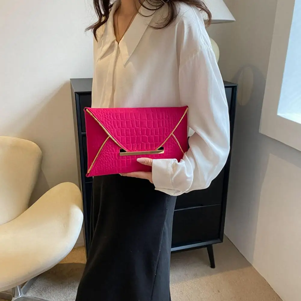 Multi-use Women Evening Bag Multicolor Clutch Bag Large Capacity Ladies Leisure Evening Party Dinner Bag  Decoration