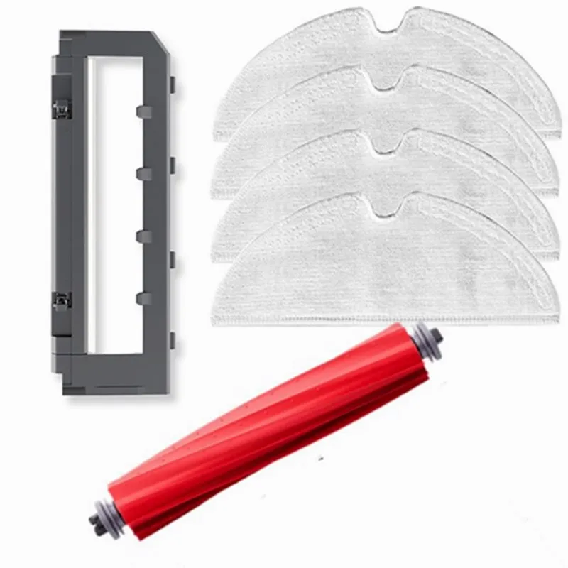 Original roborock q7 max/q7 max +/t8 chão varrendo robô peças de reposição mop principal saco poeira filtro tela principal escova capa