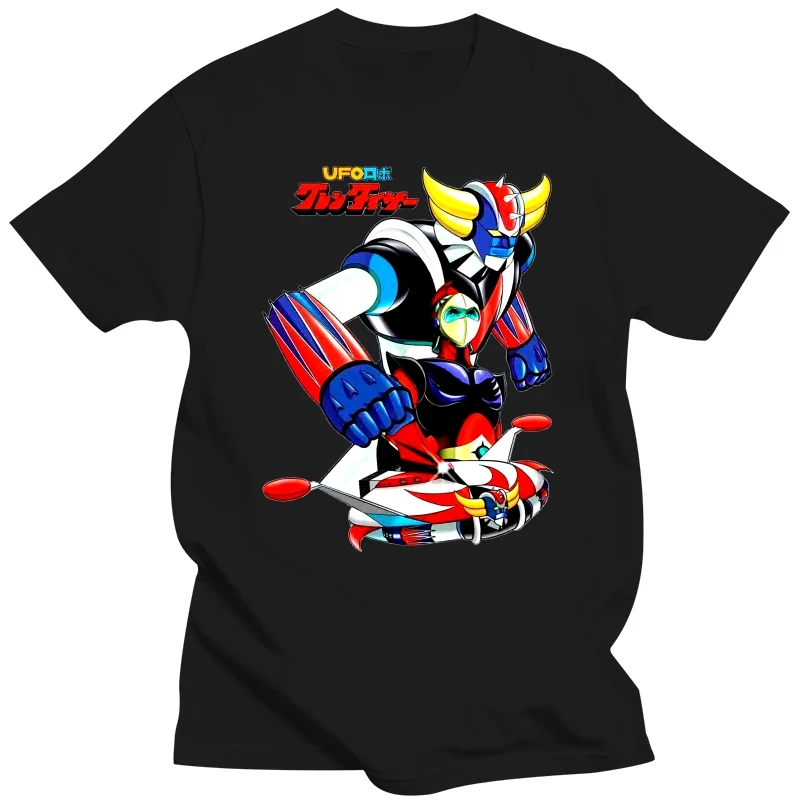 UFO ROBOT GOLDRAKE CARTOON T-SHIRT PER BAMBINO E UOMO mens t-shirt