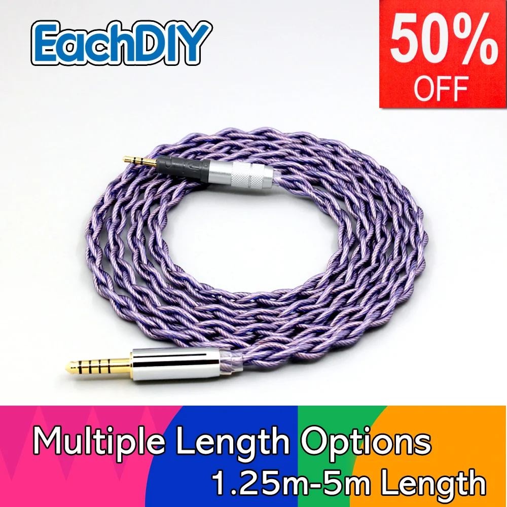 

Type2 1.8mm 140 cores litz 7N OCC Headphone Cable For Audio Technica ATH-M50x ATH-M40x ATH-M70x ATH-M60x LN007912