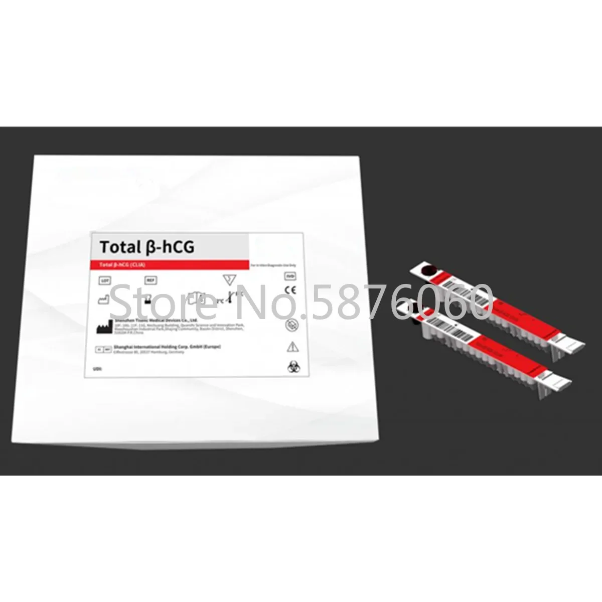 Ziekenhuis Laboratorium Automatische Chemiluminescentie Immunoassay Test Progesteron Diagnose Analyzer ACCRE 8 Tests 60 stks