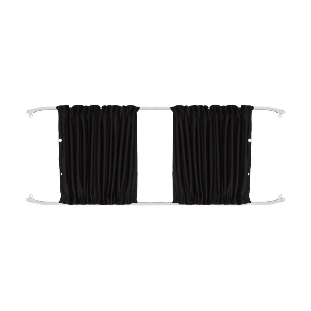 Fenstervorhang-Sets für Transporter, Sonnenschutz, Seiten- und Mitteltür, Sichtschutz, UV-Schutzvorhänge für VW Transporter T5 T6 T6.1 – Detail 4