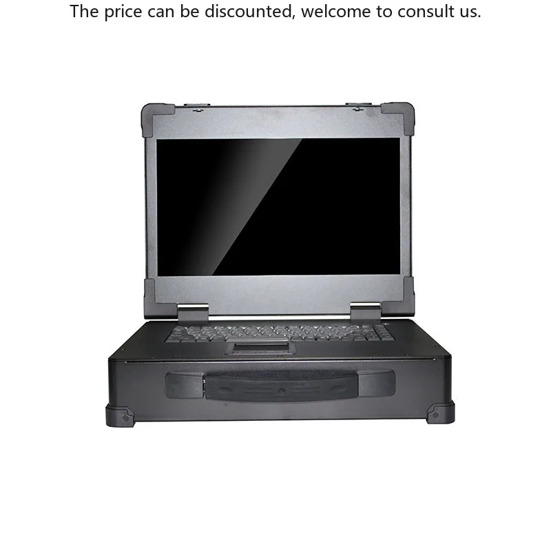 

15.6 Inch Industrial Grade Laptop Chassis Rugged Portable Computer With 2 PCI/PCIE Slots I3/I5/I7 Stock Available
