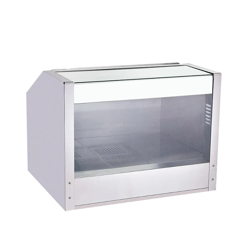 

Commercial popcorn insulation heating display cabinet hot and cold air circulation insulation