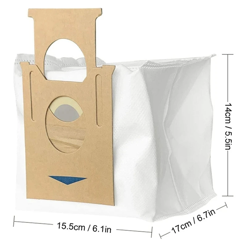 Kit aksesori tas debu vakum Robot, untuk Ecovacs DEEBOT OZMO T9 Series T8 AIVI T8 Max T8 Series N8 Pro Plus N8 Pro