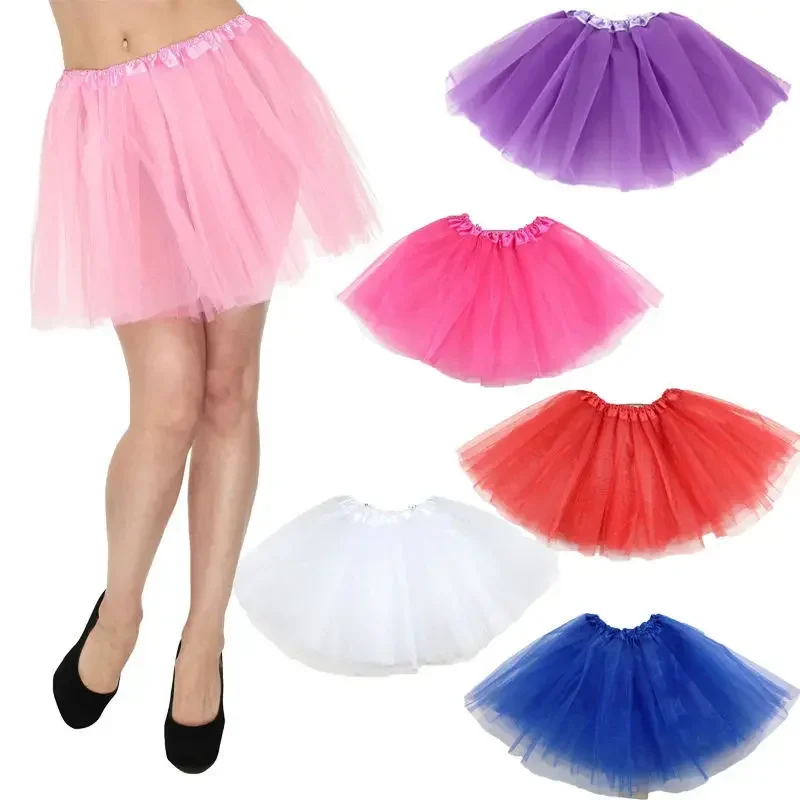 Vrouwen Zomer Vintage Tule Rok Volwassen Fancy Ballet Dancewear Party Kostuum Baljurk Mini Rok