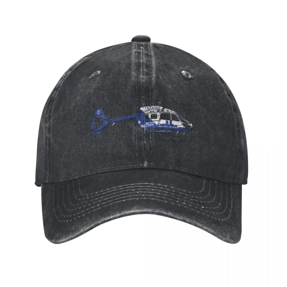 Airbus H135 Boston Med Flight Baseball Cap Golf Hat Custom Cap Funny Hat Fishing Caps Man Men's Caps Women's