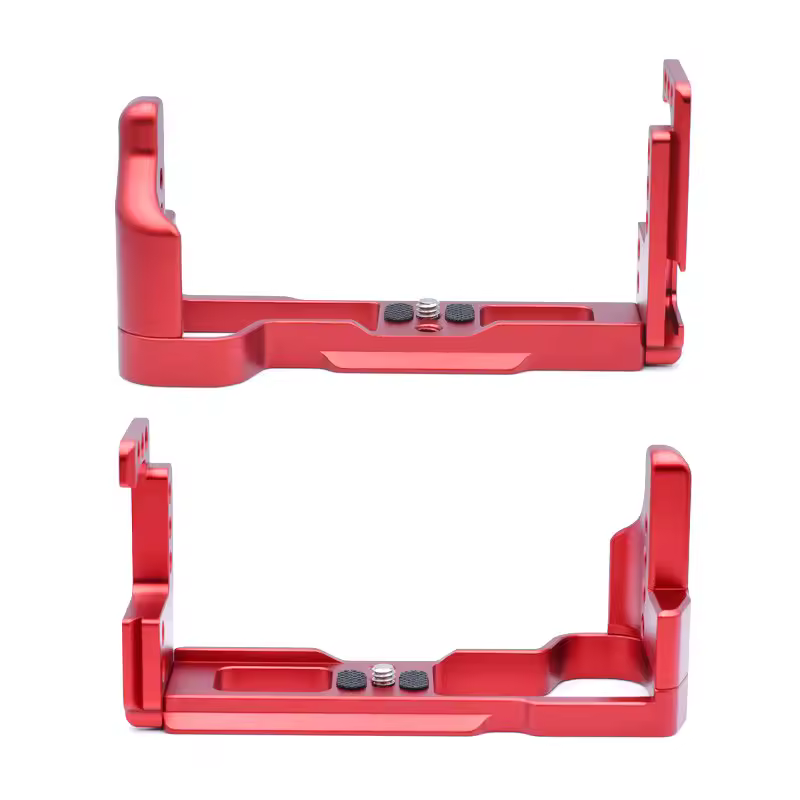 פלטת שחרור מהירה מאלומיניום CNC תואמת למצלמת Canon EOS M6 Mark II M6II אביזרי ראש חצובה L-Plate Grip