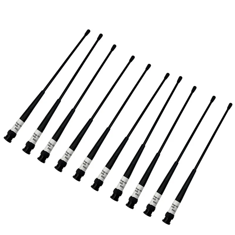 

10pcs QT440AB Whip antenna 430-450MHZ BNC for Lei ca Trimble GPS Surveying instrument