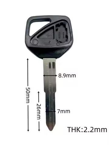 Motorcycle key For Honda CB400 CBR929 1000 CBR900RR CBR600RR F5 VTEC Wasp 600 CBR1000 CB1300 detachable chip motorcycle key