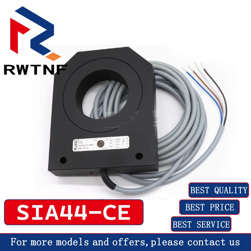 ยี่ห้อใหม่ของแท้ SIA44-CE RIKO NPN แหวนประเภท Proximity Switch Sensor,100% Original โกดังสต็อก