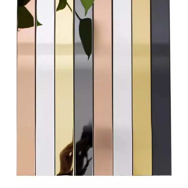 DIY krawędź sufitu lustro pasek 3M samoprzylepne akrylowe artystyczne naklejki na kafelki ścienne wystrój 3D naklejki ścienne dekoracja tło telewizora