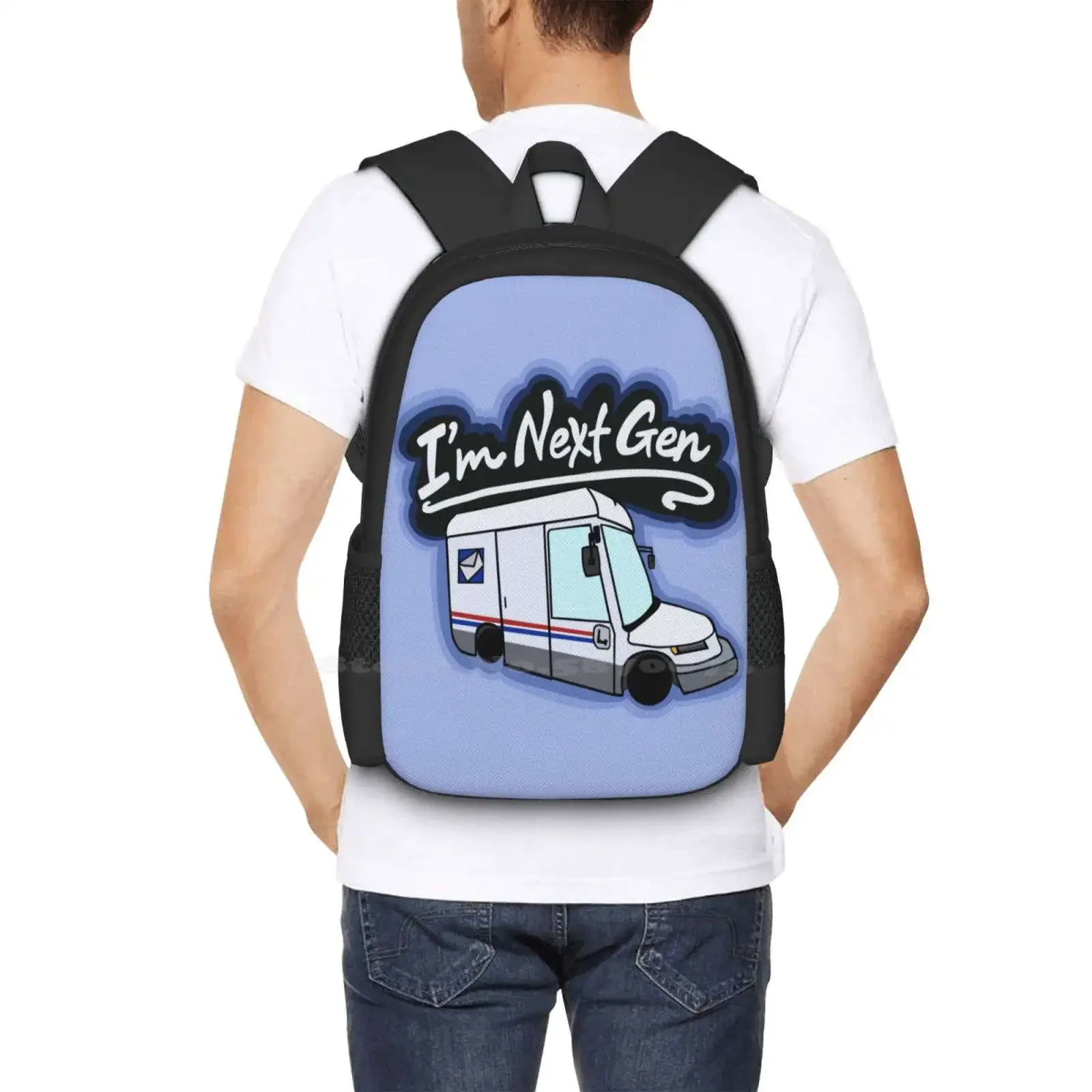 Next Gen Mail Carrier (Ngdv) رائجة البيع حقيبة مدرسية على ظهره حقائب الموضة الكهربائية Llv Ngdv شاحنة بريد كهربائية مشاكل رجل البريد #6