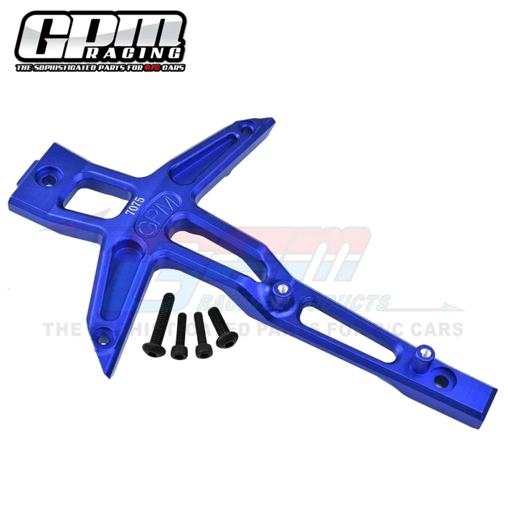 GPM Metal Alloy 7075 Front Chassis Brace Steering Fixed Support 8921  for Traxxas 1/8 MAXX SLASH 6S 1/10 MAXX V2 2.0 4WD RC Car