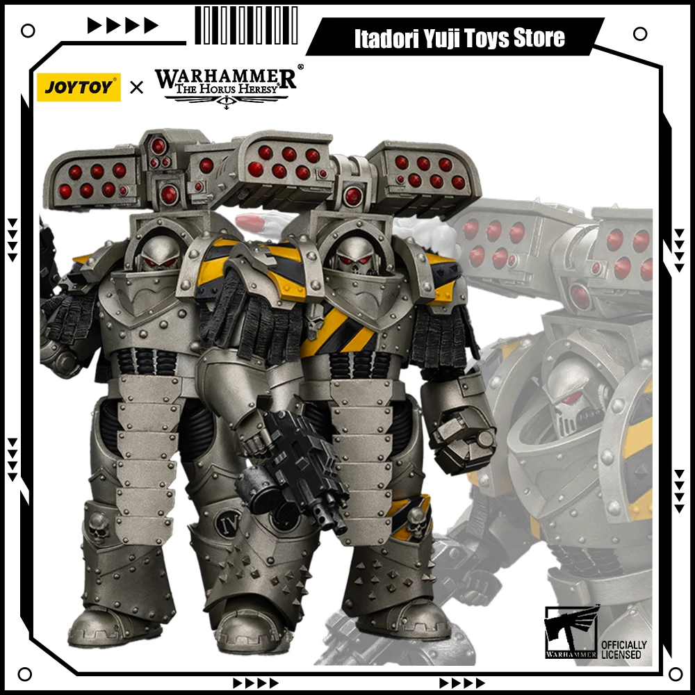

[Pre-Sale]JOYTOY Warhammer The Horus Heresy Action Figure Lron Warriors Tyrant Siege Master Terminator Joint Movable Model Gifts