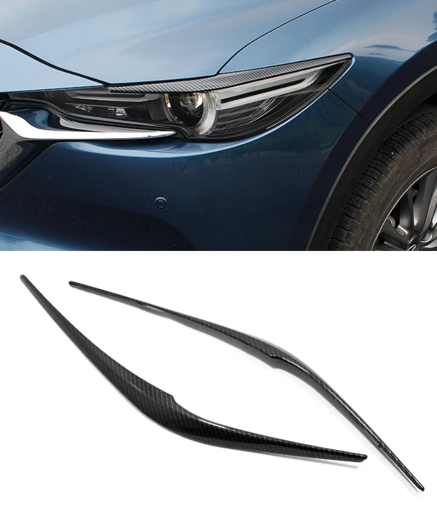 

Задние задние фонари, лампы для век, полосы для бровей, накладка, внешние аксессуары для фар Mazda CX-5 CX5 2017-2023, фары