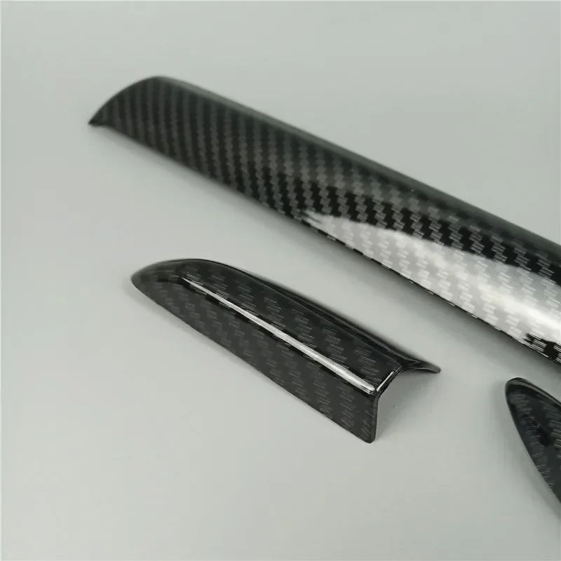 Carbon Fiber Color Car Dashboard Trim Strips Sticker for Audi A3 8V 2012 2013 2014 2015 2016 2017 2018 2019 Interior Accessories