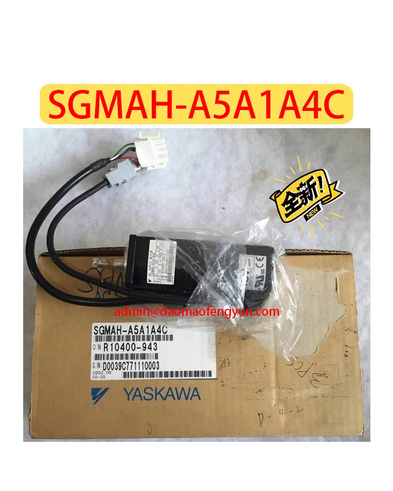 SGMAH-A5A1A4C العلامة التجارية الجديدة محرك سيرفو SGMAH A5A1A4C ، الشحن السريع