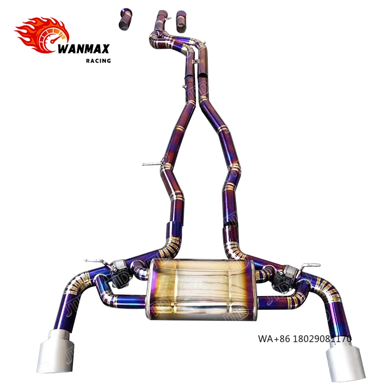 

Высокопроизводительная выхлопная система Catback из титанового сплава для Z4 B58 G Chassis