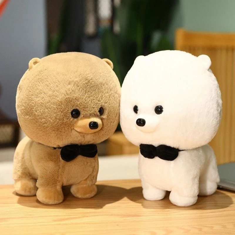 

22cm Cute Bichon Frise Plush Toy, a Desktop Sofa Ornament, a Pet Companion Doll, and a Birthday and Festival Gift for Children