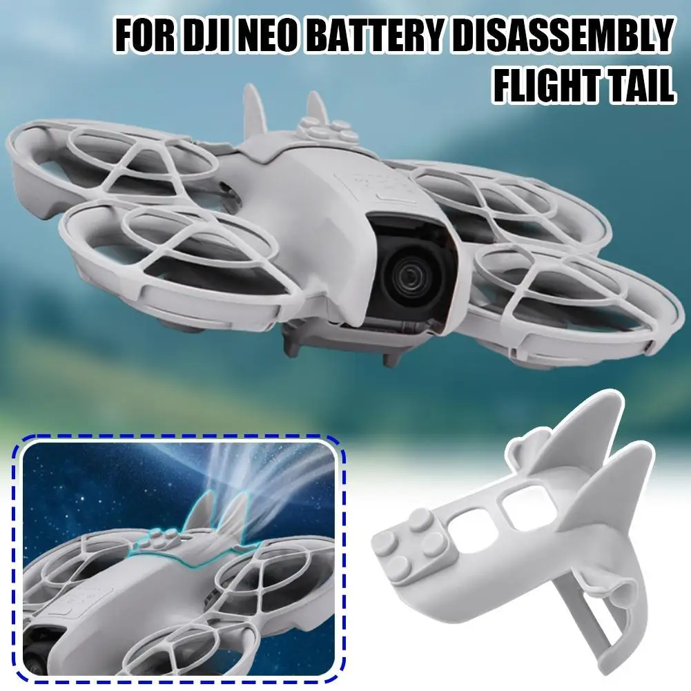 For DJI NEO Disassembly Flight Tail Anti-fall Scratch-resistant Battery Buckle Aerodynamic Design Drone Protection Accessories