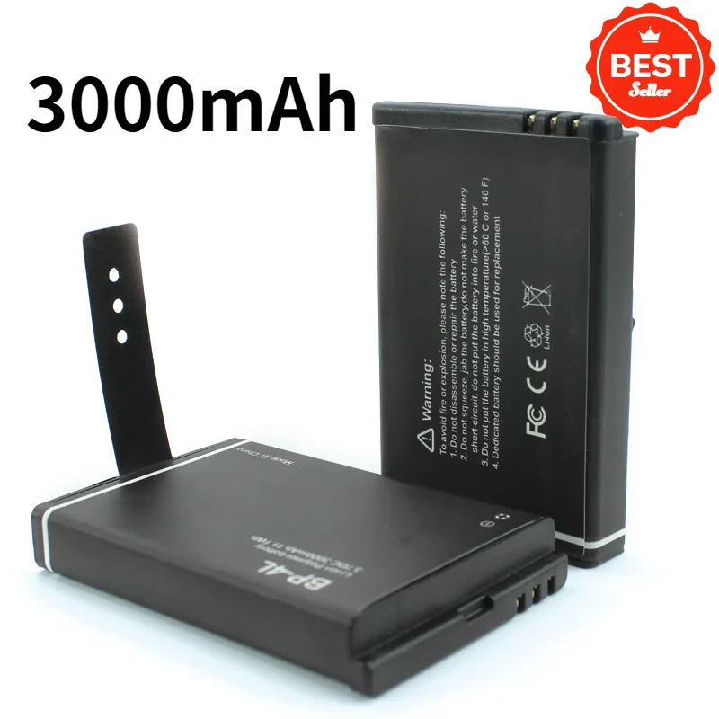 3000mAh Huace RTKLT30/X900/X90/T5/M500 Hand Thin Battery BP-4L 3.7V Consumer Electronics Accessories Parts Rechargeable Batterie