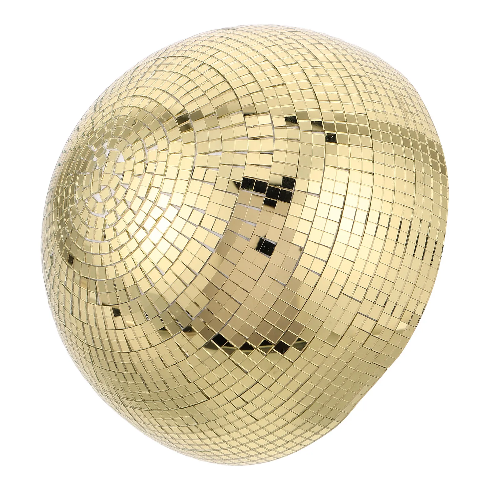 Reflective Mirror Globe Ornament 20cm Hollow Gazing Sphere for Garden, Outdoor Yard, Disco Party Decor