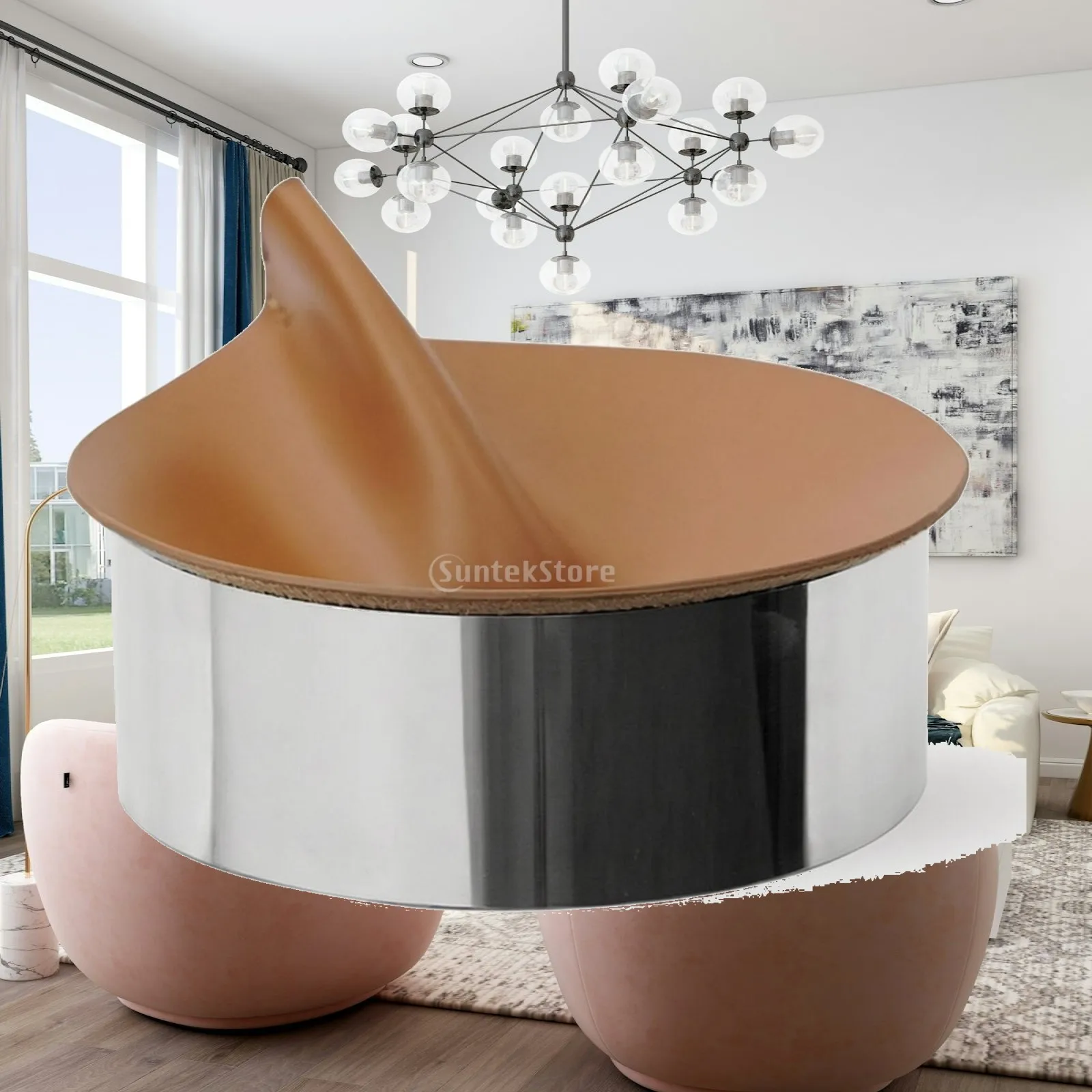 Jewelry Box with Leather Lid Compact Decorative Jewelry Box Sturdy Sturdy for Vanity, Dresser