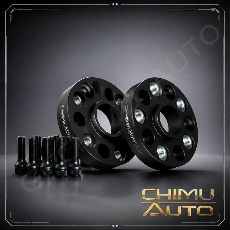 【CHIMU AUTO】 For Mercedes-Benz A C E S CLS CLA GLS GLA Class Forged Wheel Spacer Adapter 5x112 66.6mm Hubcentric 6061-T6