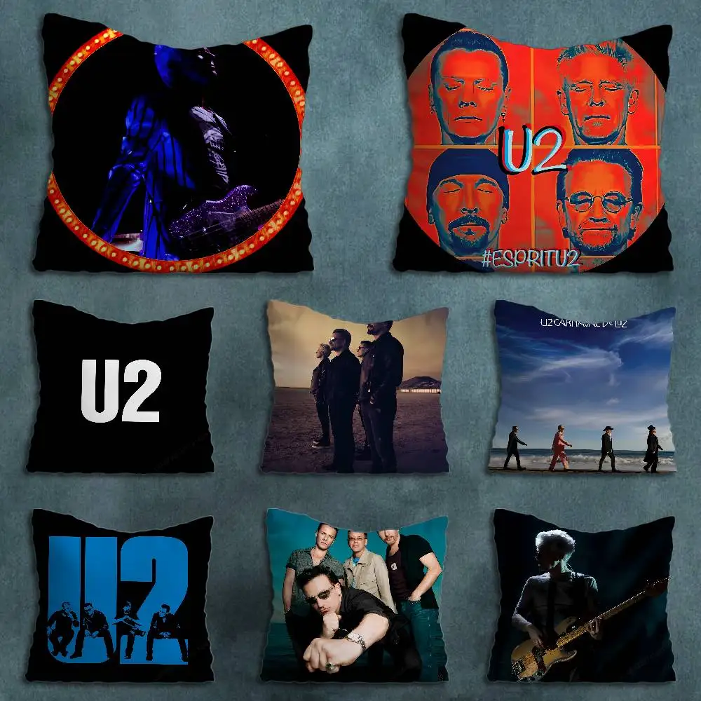 Carnaval De Luz U2 Pillow Case For 30x30cm,45x45cm,55x55cm, For Home Bedroom Decoration And Protector