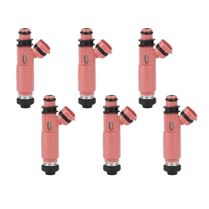 

A13Z-Fuel Injectors 195500-4140 6 Pieces Fit For Mitsubishi Pajero Sport 6G72 3.0 MR507376