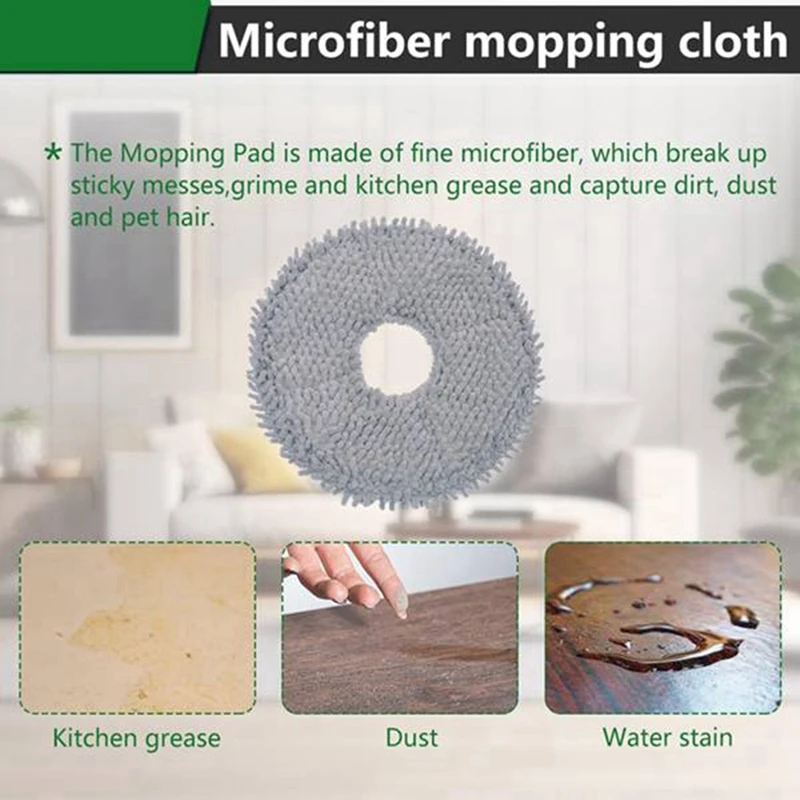 A44F-31Pcs Ultra Durable Accessories For Roborock Q Revo Sweeper Accessories