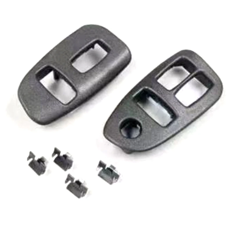 

For Left And Right Side Window Switch Bezel Panel Trim Cover Black ABS For Chevy Camaro 1993-2002
