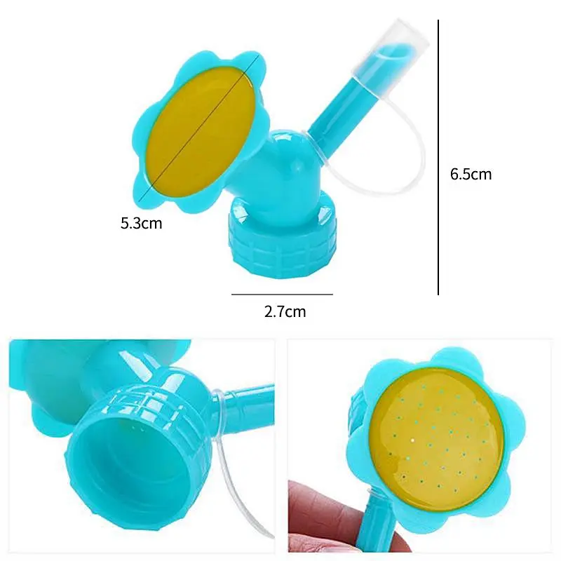 1pc Watering Sprinkler Nozzle For Flower Waterers Bottle Water Cans Plastic Sprinkler Nozzle Potted Water Saving Watering Tool