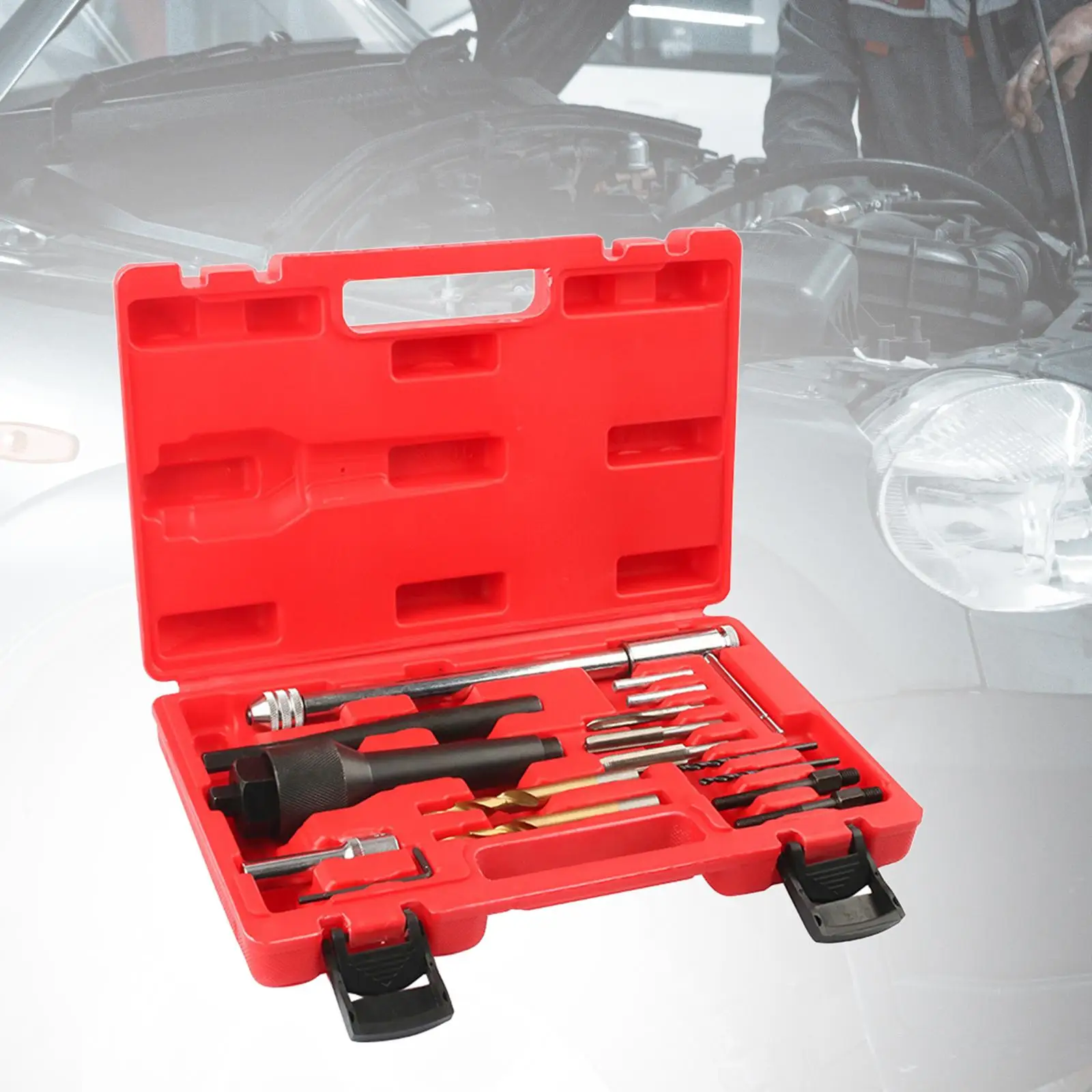 

16Pcs Generic Glow Plug Removal Remover Tool Kit Accessory Professional