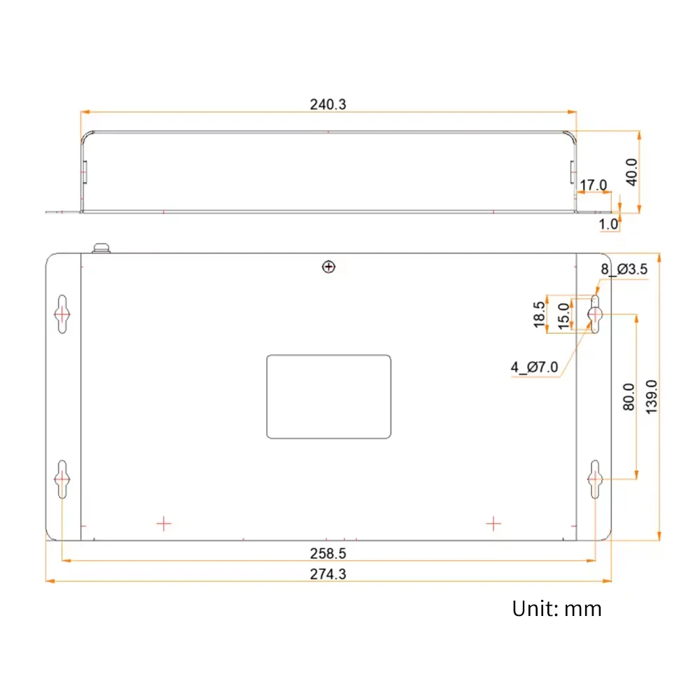 TB60 Novastar Taurus LED-Vollfarbdisplay Multimedia-Player Wifi 4G USB-Controller Sendeebox bis zu 2,3 Millionen Pixel