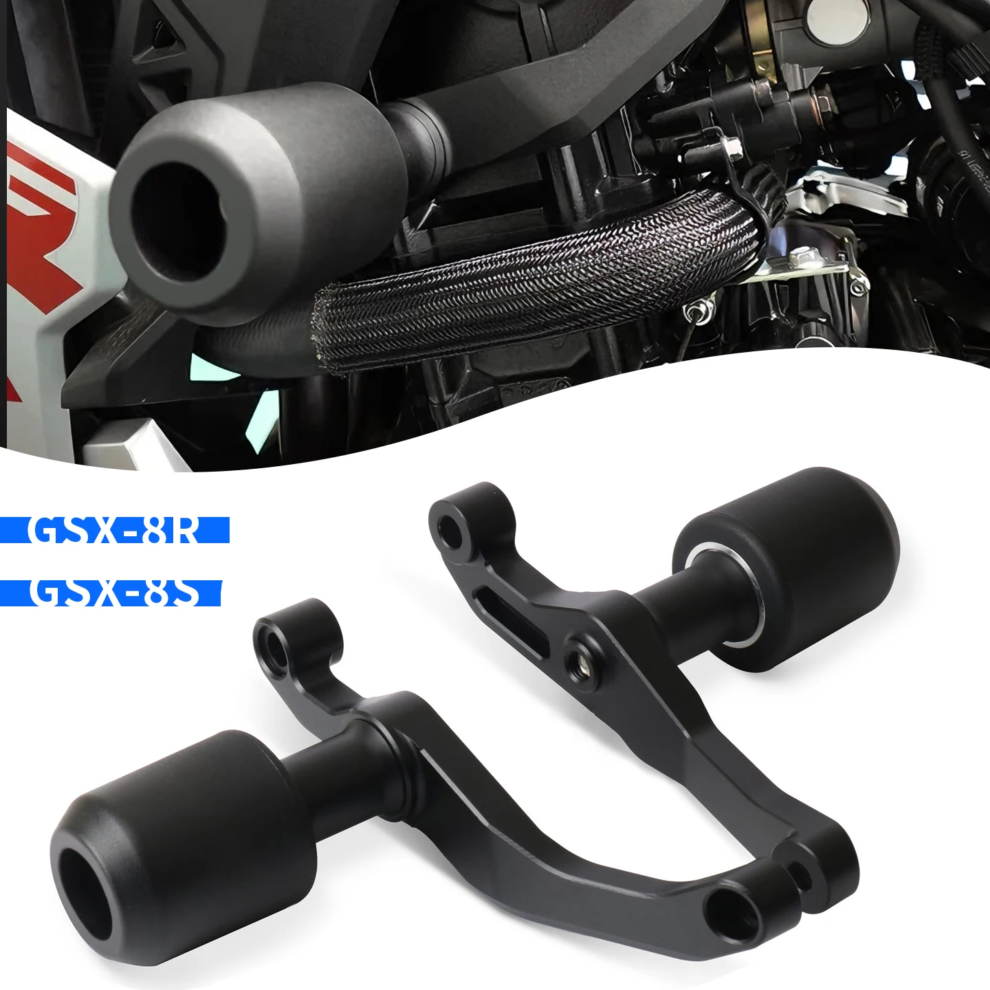 

Для Suzuki GSX-8R GSX-8S GSX-8 GSX8R 2023-2026 мотоциклетная рамка для защиты от падения, слайдер, обтекатель, защита от ударов