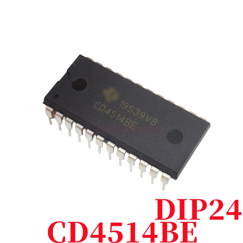 

New original CD4514 CD4514BE DIP-24 logic chip signal switch chip