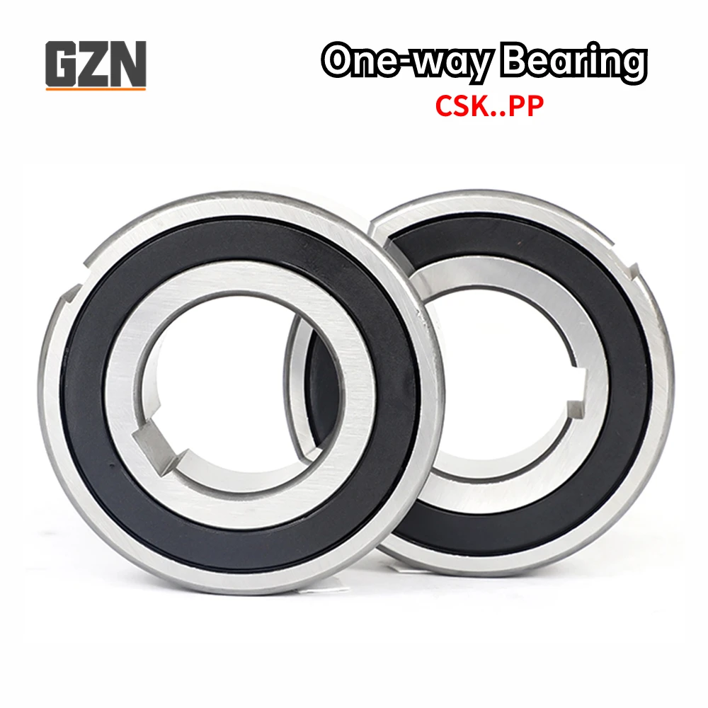 1pcs Free Shipping Deep Groove Ball Bearings One-way CSK8/10/12/15/17/20 / CSK25/30/35/40 PP Tape Inside and Outside The Keyway