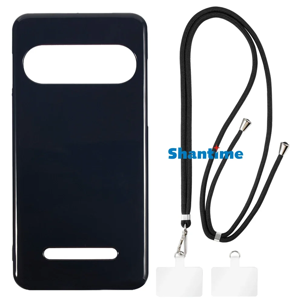 Suitable for Doro 8035 Case + Ajustable Neck/Crossbody Lanyards and Spacers, Silicone TPU Cover