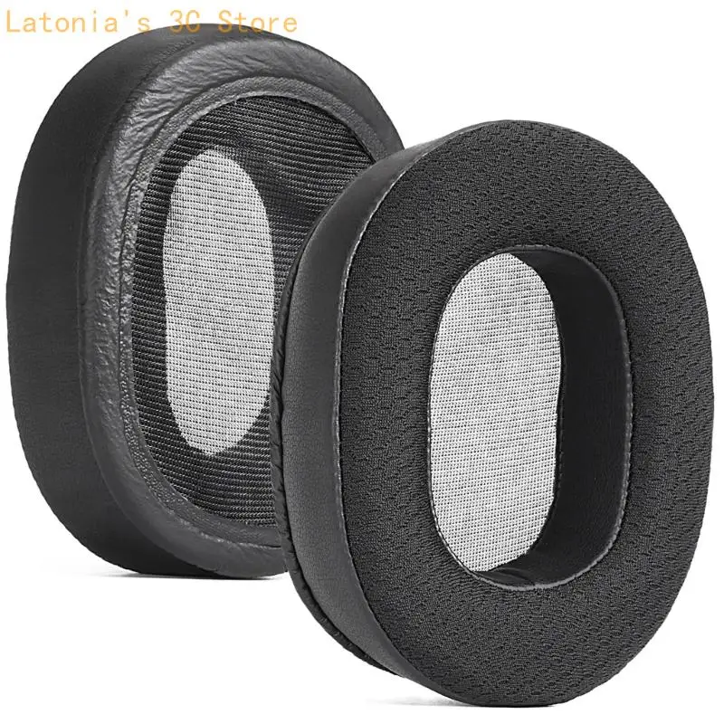 Schaumstoff-Mesh-Ohrpolster-Set für 600Pro Gaming-Headsets, erfrischender täglicher Komfort – Detail 4