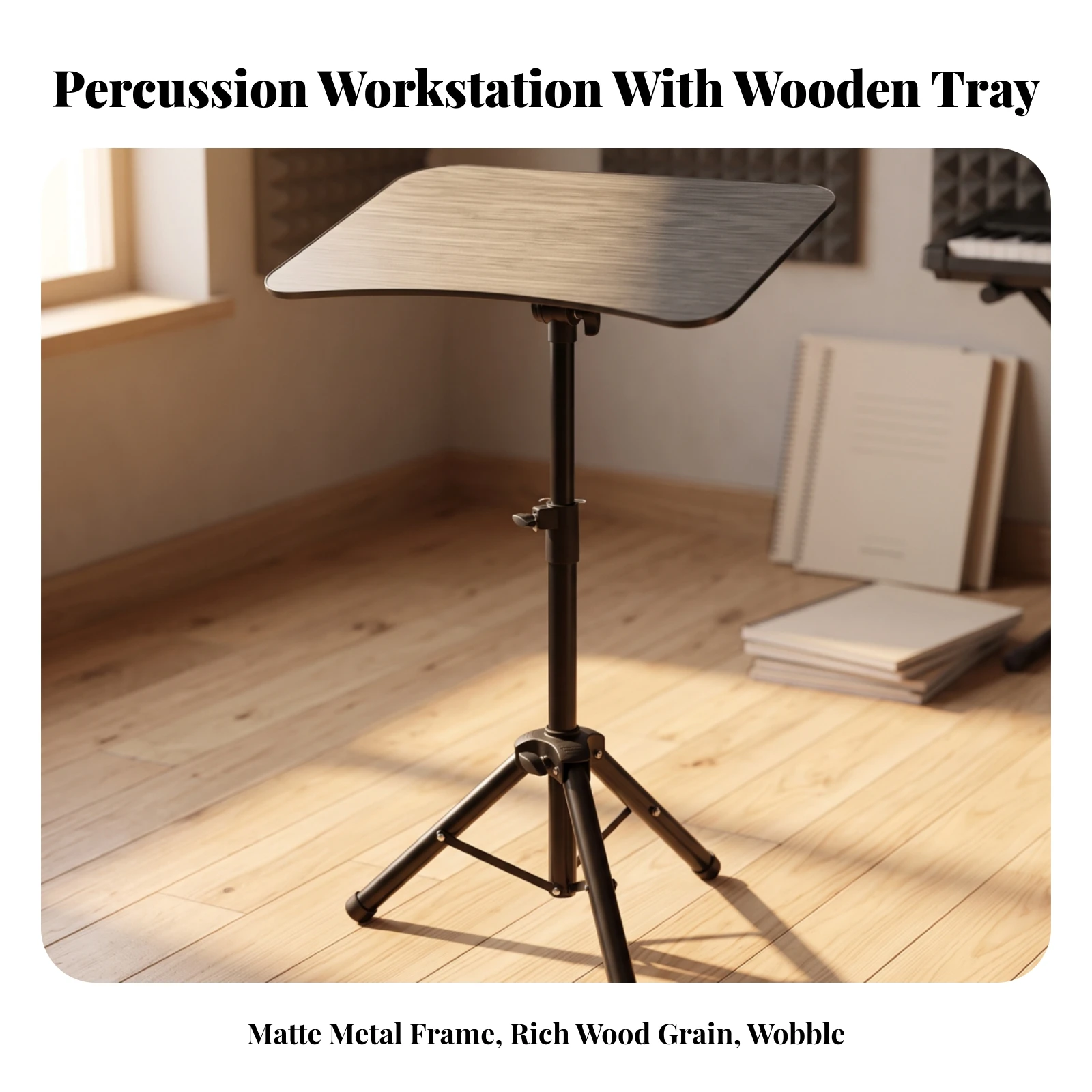 utility-table-space-saving-tripod-table-with-woodgrain-top-furniture-heavy-duty-for-presenters-home-offices-studios