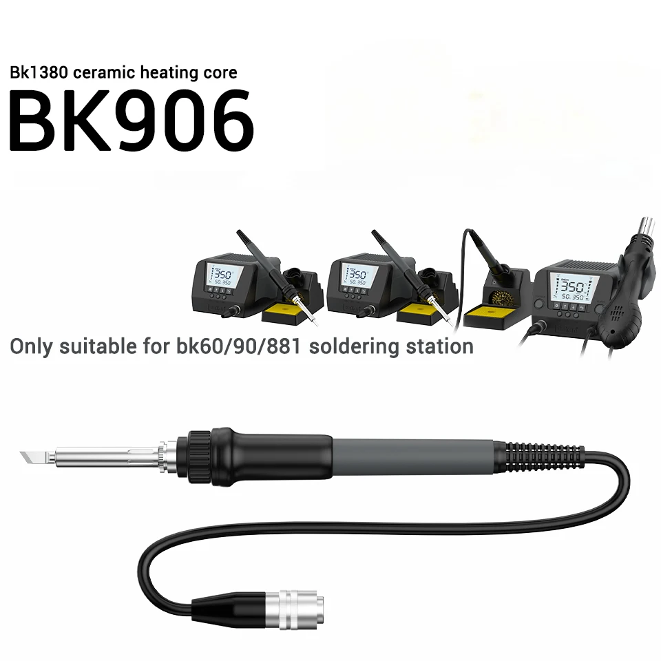 

Bakon BK906 Original Handle for Soldering Staion BK90 BK60 BK881 BK863 Cell-Phone Repair Soldering Tools
