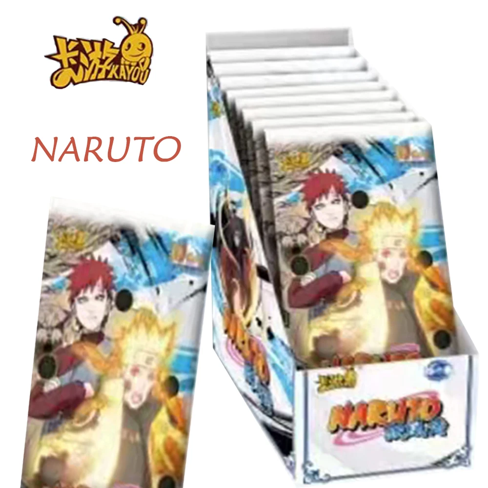 KAYOU Naruto Game Collection Card Fantasy Adventure Anime Hatake Kakashi Tsunade High Quality Exquisite Cards Kid Favorite Gift