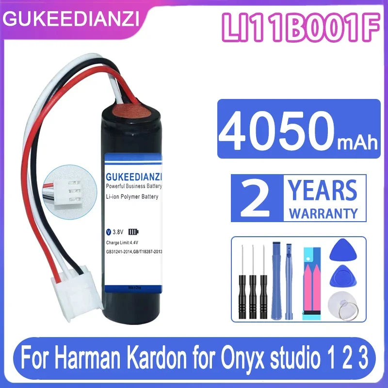 GUKEEDIANZI Replacement Battery LI11B001F 4050mAh for Harman Kardon For Onyx studio 1 2 3 Studio2 Studio3 studio1 Loud speaker